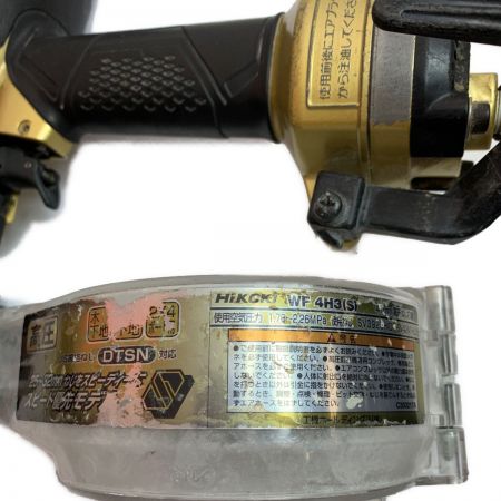  HiKOKI ハイコーキ ねじ打ち機　本体のみ WF4H3(S) ブラック x ゴールド