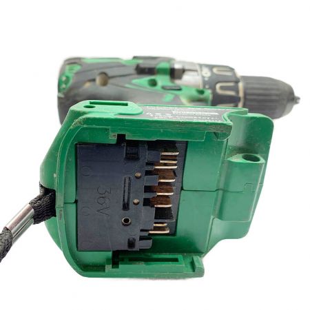  HiKOKI ハイコーキ コードレス式 36v 振動ドライバドリル　本体のみ DV36DA グリーン