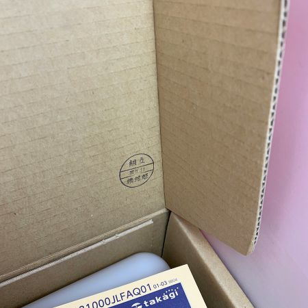  takagi 蛇口一体型浄水器　2012年製 JL102MK-9NL2-02