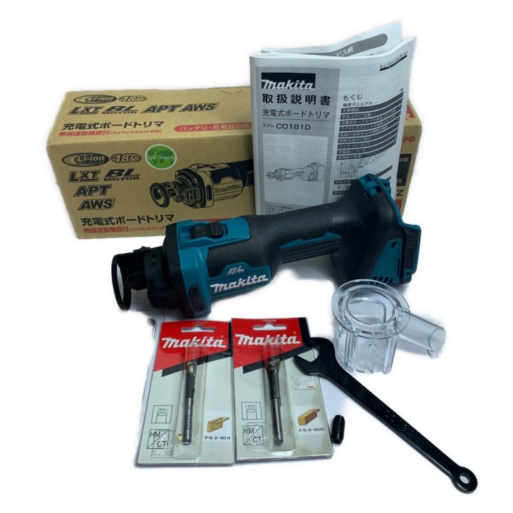 MAKITA マキタ 充電式ボードトリマ 18v CO181D グリーン|中古 MAKITA マキタ 充電式ボードトリマ 18v CO181D グリーン|中古