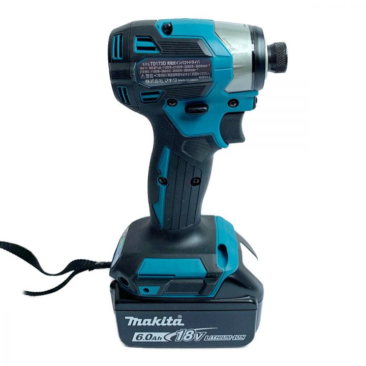 MAKITA マキタ コードレス式 インパクトドライバ TD173DRGX ブルー  