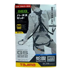 ♭♭ TAJIMA タジマ SEGハーネスセットMサイズ　フルハーネス型　タイプ1 GS 222 ブラック Sランク