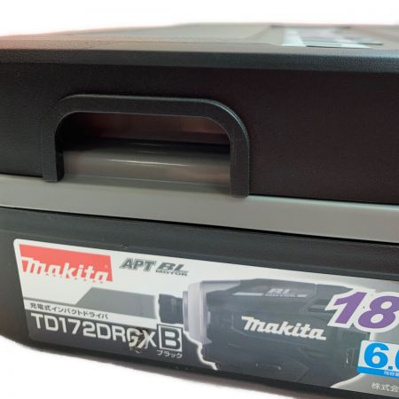  MAKITA マキタ 充電式インパクトドライバ　18V　付属品完備 TD172DRGX ブラック