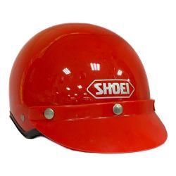 ♭♭ SHOEI ショーエイ バイクヘルメット　57〜58センチMサイズ表記 TR-1 レッド レトロ【ジャンク】劣化あり Dランク