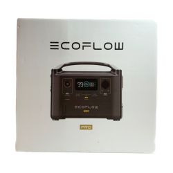 ♭♭ X-STREAM ポータブル電源 ECOFLOW RIVER PRO ブラック Aランク