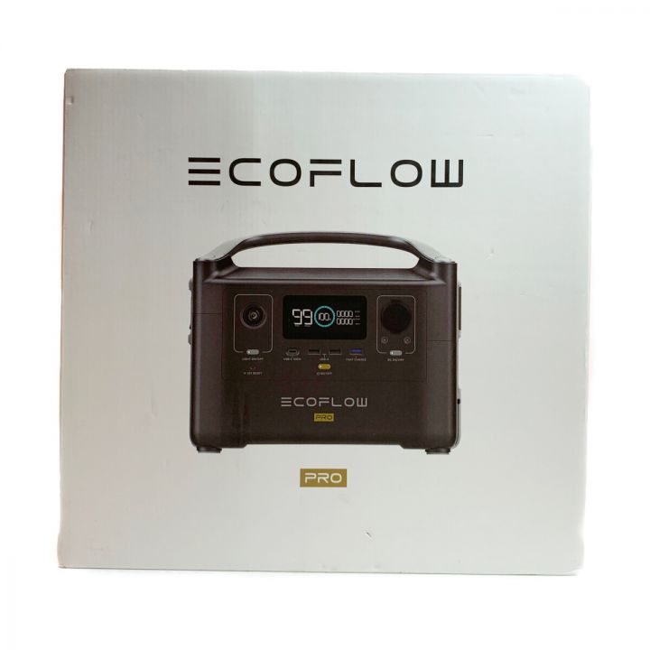 X-STREAM ポータブル電源 ECOFLOW RIVER PRO ブラック｜中古｜なんでもリサイクルビッグバン