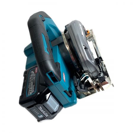  MAKITA マキタ 165mm　充電式丸ノコ　充電池2個　充電器　ケース付 HS001GRDX ブルー  40v