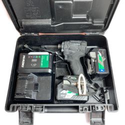 ♭♭ HiKOKI ハイコーキ 電動工具  インパクトドライバ  WH36DC ブラック Cランク