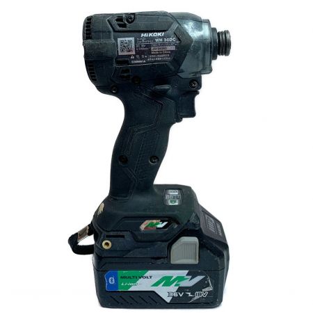  HiKOKI ハイコーキ 電動工具  インパクトドライバ  WH36DC ブラック