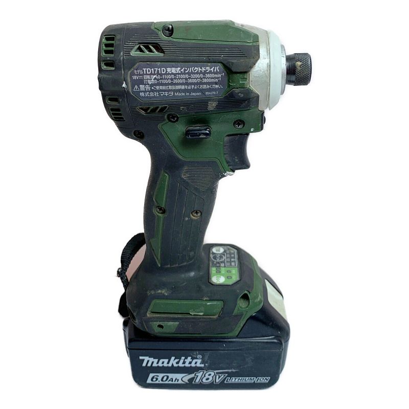 中古】 MAKITA マキタ 電動工具 インパクトドライバ TD171D｜総合