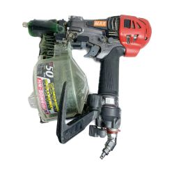 ♭♭ MAX マックス 高圧釘打機　50ｍｍ　N・CN釘対応　　エアロスター HN-50N4 レッド Cランク