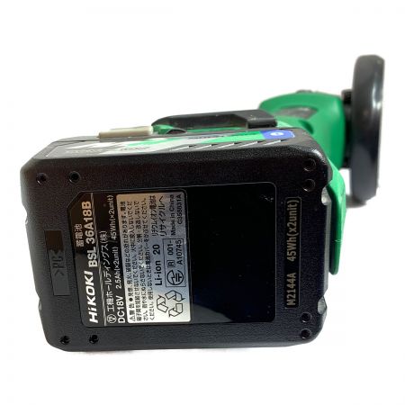  HiKOKI ハイコーキ 100ｍｍ　コードレスディスクグラインダー　充電池1個付 G3610DA