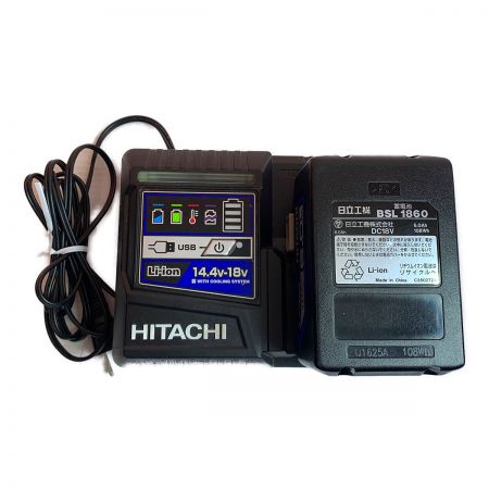  HITACHI 日立 コードレスインパクトドライバ【特別限定品】 WH18DDL2 ブルー 充電器・充電池2個・ケース付
