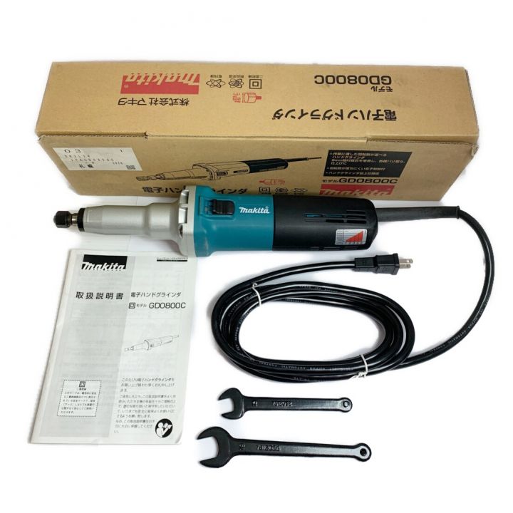 MAKITA マキタ 電子ハンドグラインダ コード式 14665 GD0800C グリーン｜中古｜なんでもリサイクルビッグバン