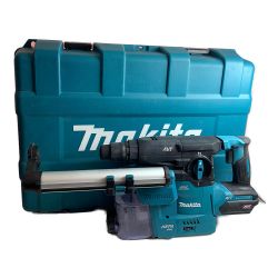 ♭♭ MAKITA マキタ 40V　充電式ハンマドリル　集じんシステムDX10　　充電器・充電池2個・ケース付  HR008GRMXV グリーン Aランク