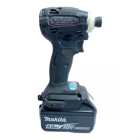 MAKITA マキタ 18V　充電式インパクトドライバ　充電池2個、ケース付 TD172DRGX ブラック