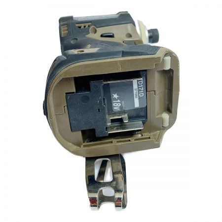  MAKITA マキタ 18v　充電式インパクトドライバ　充電器・充電池2個・ケース付 TD171DGXAB ブラウン