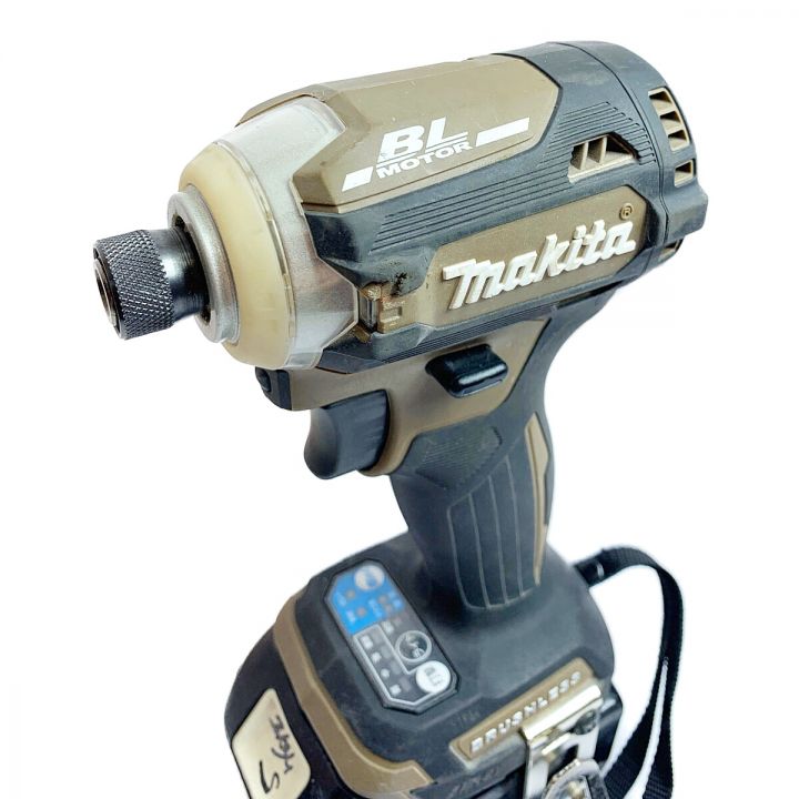 MAKITA マキタ 18v 充電式インパクトドライバ 充電器・充電池2個・ケース付 TD171DGXAB ブラウン｜中古｜なんでもリサイクルビッグバン