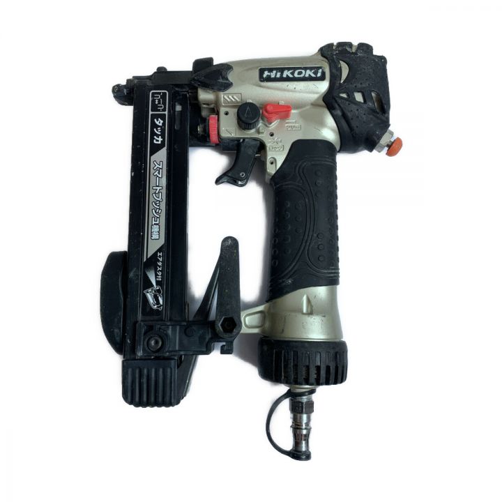 HiKOKI(ハイコーキ) タッカ N2504MB 美品4mm高圧フロア用タッカーエアダスター付きHiKOKI