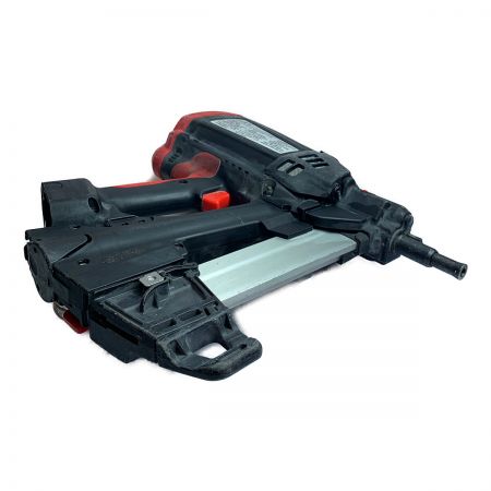  MAX マックス 充電器・充電池2個・ケース付 　コードレス式 6V　ガスネイラ GS-738C2 レッド×ブラック x ブラック