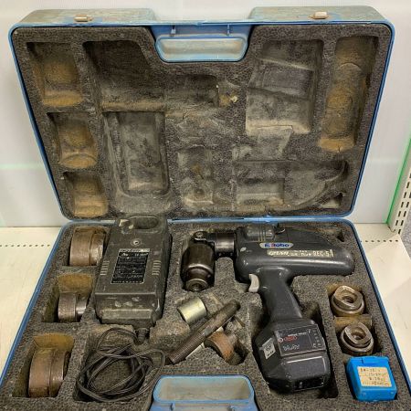  IZUMI コードレスロボパンチ　ケース、充電器、バッテリー1個、パンチコマ付 REC-5PD