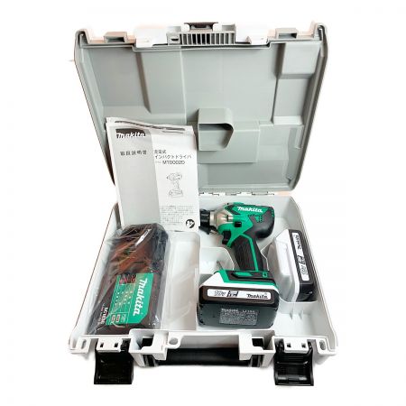 中古】 MAKITA マキタ 充電式インパクトドライバ MTD002D 充電器・充