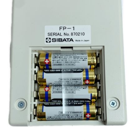  SHIBATA 小型マノメーター 2018年製　【通電確認済】 FP-1