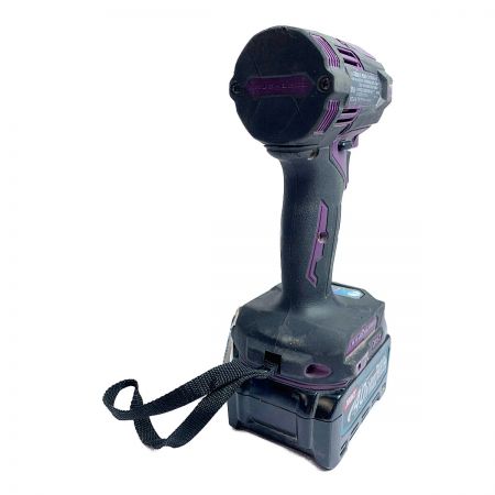  MAKITA マキタ 40V　充電式インパクトドライバ　　充電器・充電池2個 TD001G パープル