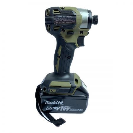  MAKITA マキタ 充電式インパクトドライバ　18V　付属品完備 TD173DRGX オリーブ