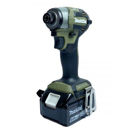  MAKITA マキタ 充電式インパクトドライバ　18V　付属品完備 TD173DRGX オリーブ