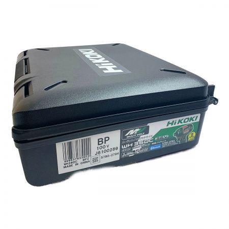  HiKOKI ハイコーキ コードレスインパクトドライバ WH36DC レッド 充電器・充電池2個・ケース付 