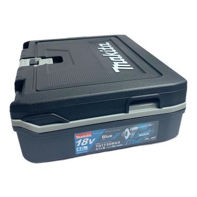 中古】 MAKITA マキタ 充電式インパクトドライバ 18V TD173DRGX ブルー ...