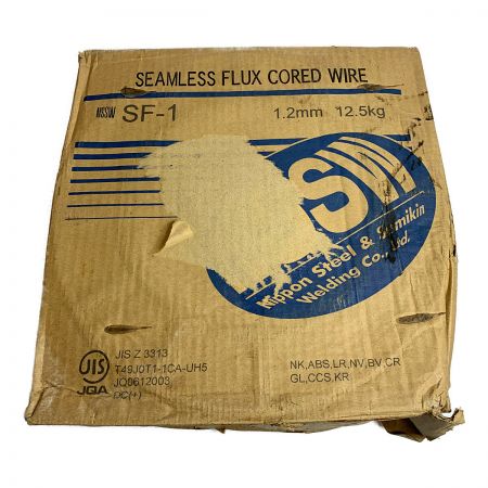   SEAMLESS FLUX CORED WIRE　2箱　④　箱傷みあり SF-1 1.2mm 12.5kg