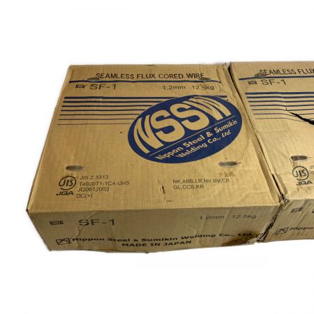  日鐵住金溶接工業株式会社 SEAMLESS FLUX CORED WIRE 1.2mm 12.5kg SF-1 1.2mm 12.5kg