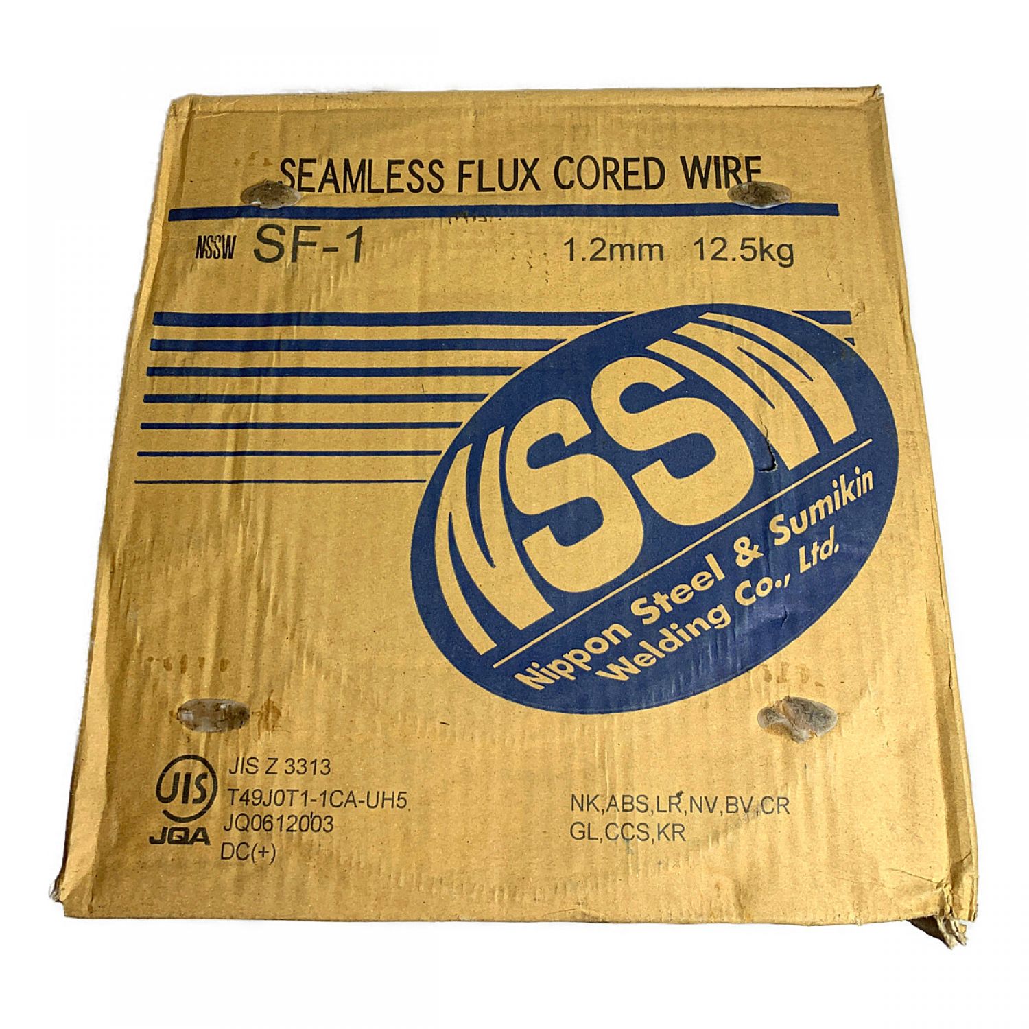 中古】 日鐵住金溶接工業株式会社 SEAMLESS FLUX CORED WIRE 2箱 ⑦ 箱傷みあり SF-1 Sランク｜総合リサイクルショップ  なんでもリサイクルビッグバン オンラインストア