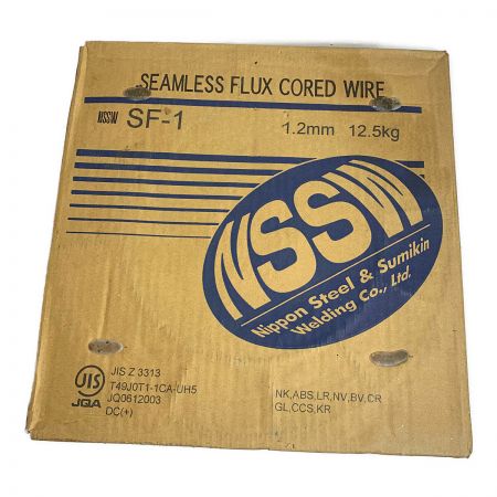  日鐵住金溶接工業株式会社 SEAMLESS FLUX CORED WIRE　2箱　⑥　箱傷みあり SF-1