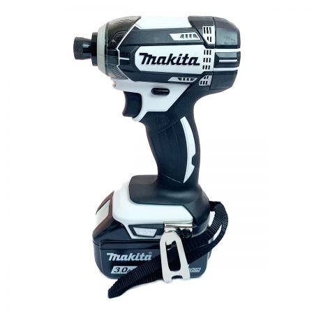  MAKITA マキタ 充電式インパクトドライバ　18V　3.0A　付属品完備 TD149D ブラック×ホワイト 充電器・充電池2個・ケース付