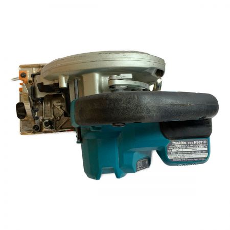  MAKITA マキタ 165mm 充電式丸のこ　本体のみ　2018年製　キズあり HS631D ブルー