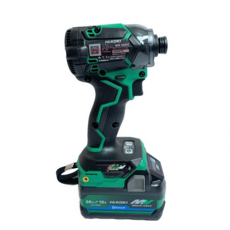  HiKOKI ハイコーキ 電動工具 インパクトドライバ  コードレス式 36v  WH36DC グリーン