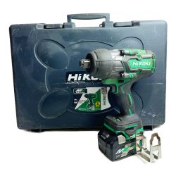 ♭♭ HiKOKI ハイコーキ コードレスインパクトレンチ　充電器・充電池2個・ケース付 36v WR36DA ヘックスビットソケットなど付 Bランク