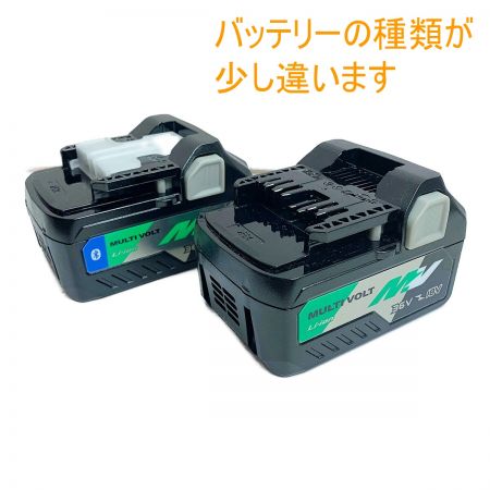  HiKOKI ハイコーキ コードレスインパクトドライバ　充電器　充電池2個　ケース　カラープレート付 WH36DC コーラルストーン