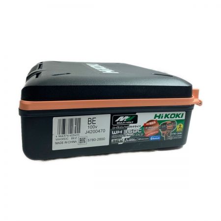  HiKOKI ハイコーキ コードレスインパクトドライバ　充電器　充電池2個　ケース　カラープレート付 WH36DC コーラルストーン