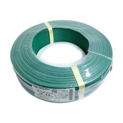♭♭ YAZAKI IVケーブル　2.0mm×300m　11ｋｇ 2mm×300m グリーン Sランク