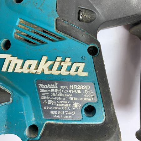 MAKITA マキタ 28mm充電式ハンマドリル　本体のみ HR282D ブルー キズ、ヨゴレあり