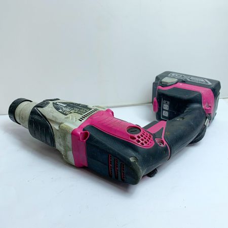  HITACHI 日立 16mm ロータリハンマドリル　バッテリー1個 DH18DSL ショッキングピンク
