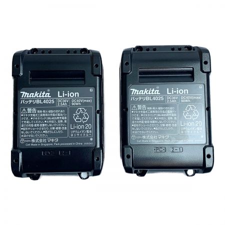  MAKITA マキタ 40V　充電式インパクトドライバ　付属品完備 TD002GDXAP パープル