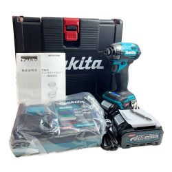 ♭♭ MAKITA マキタ 40V 充電式インパクトドライバ　付属品完備 TD002DRGX ブルー Sランク