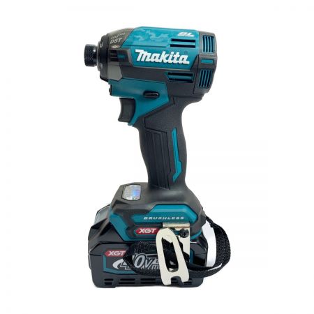  MAKITA マキタ 40V 充電式インパクトドライバ　付属品完備 TD002DRGX ブルー