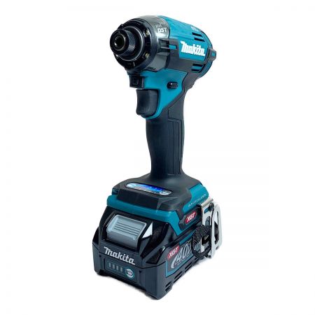  MAKITA マキタ 40V 充電式インパクトドライバ　付属品完備 TD002DRGX ブルー