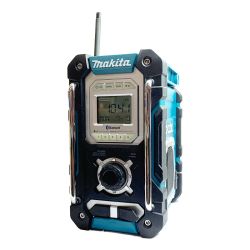 ♭♭ MAKITA マキタ コードレス式 　ラジオ　本体のみ MR108 ブルー Aランク